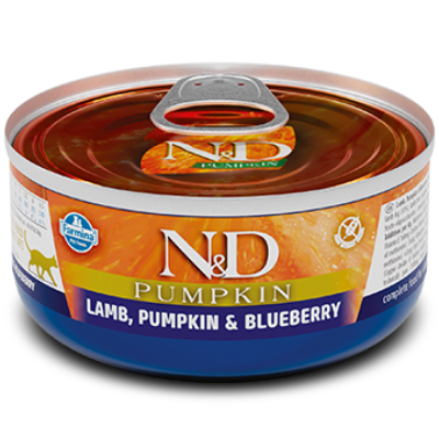 Farmina Pet Foods N&D Pumpkin, Lamb and Blueberry Canned Cat Food