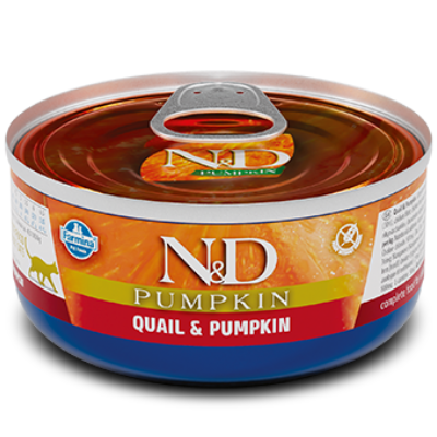 Farmina Pet Foods N&D Pumpkin, Quail and Pomegranate Canned Cat Food