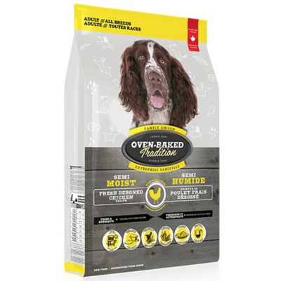 Oven Baked Tradition Adult Semi Moist Chicken Dog Food 20 lb