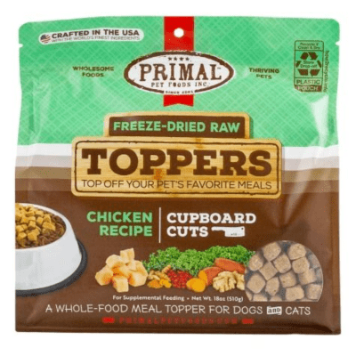 Primal freeze hot sale dried chicken
