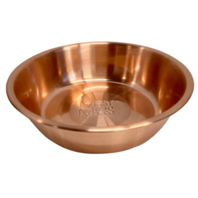 Messy Mutts Copper Stainless Steel Bowl