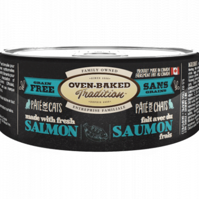 Oven Baked Tradition Grain-Free Salmon Pate Canned Cat Food