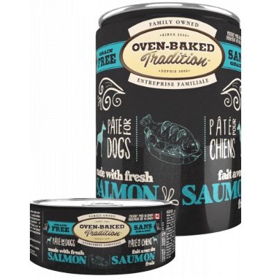 Oven Baked Tradition Grain-Free Salmon Pate Adult Canned Dog Food