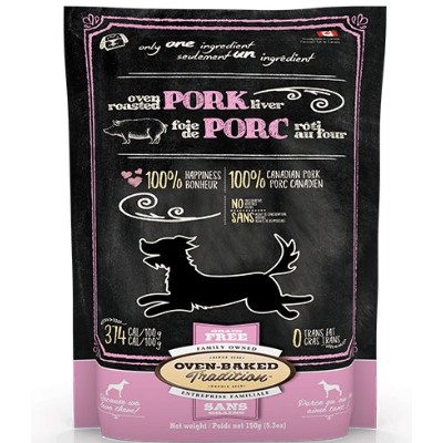 Oven Baked Tradition Grain-Free Oven Roasted Pork Liver Dog Treats