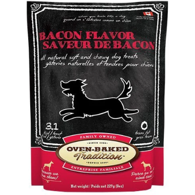 Oven Baked Tradition Soft & Chewy Bacon Flavour Dog Treats