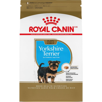 Royal Canin Breed Health Nutrition Yorkshire Terrier Puppy Food Canadian Pet Connection