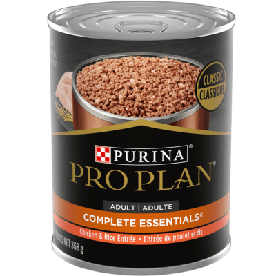 Purina Pro Plan Complete Essentials Classic Chicken and Rice Canned Dog Food