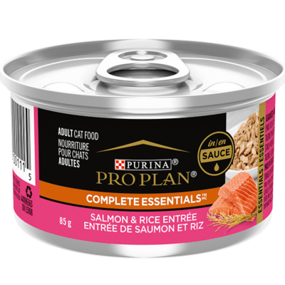 Purina Pro Plan Complete Essentials Salmon and Rice in Sauce Canned Cat Food