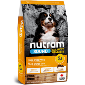 Nutram Sound Balanced Wellness S3 Large Breed Puppy Food Canadian Pet Connection