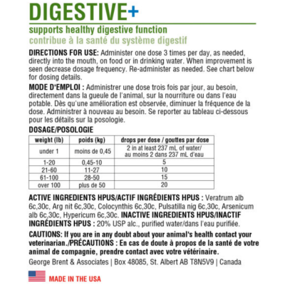 Homeopet sales digestive plus