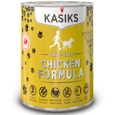 Kasiks Cage-Free Chicken Formula Grain Free Canned Dog Food