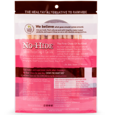 No hide deals salmon stix
