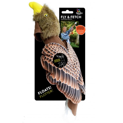 Spunky Pup Fly and Fetch Eagle Dog Toy Canadian Pet Connection