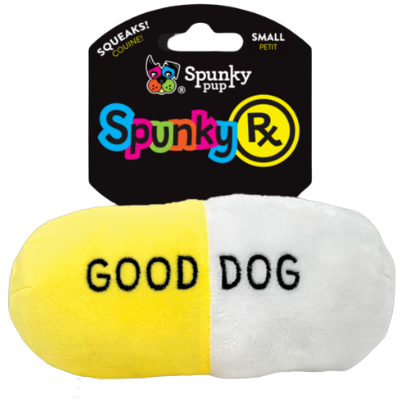 Spunky Pup Rx Good Dog Plush Toy