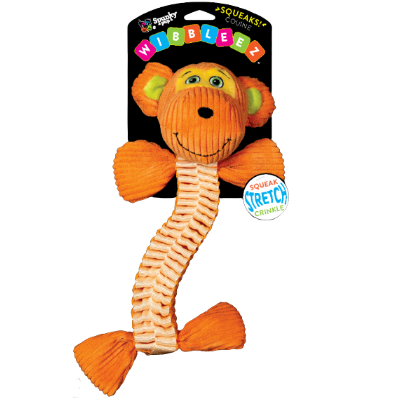 Spunky Pup Short Wibbleez Dog Toy