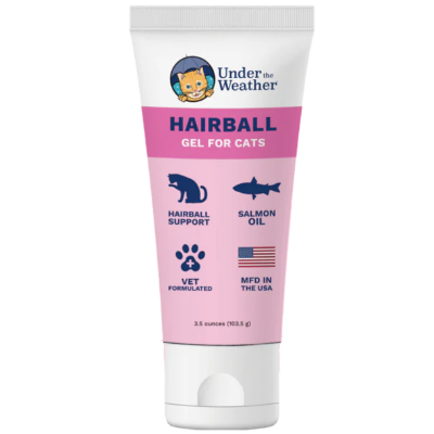 Hairball clearance control gel