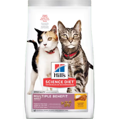 Hill s Science Diet Chicken Recipe Multiple Benefit Adult Cat Food