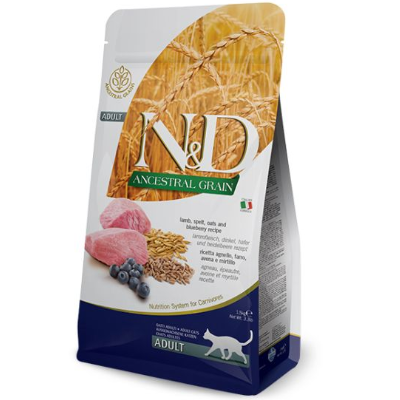 Farmina Ancestral Grain Lamb & Blueberry Adult Cat Food