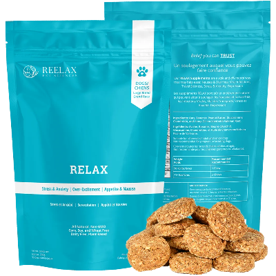 Reelax Relax Large Breed Dog Chew Supplement