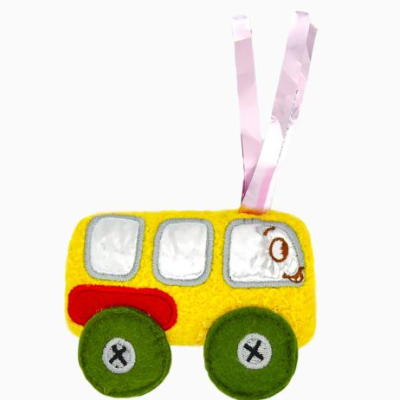 HugSmart Meow Buddies Crazy Catcher Bus Catnip Toy