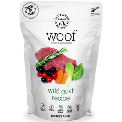 The New Zealand Natural Pet Food Co. Goat Freeze Dried Dog Food