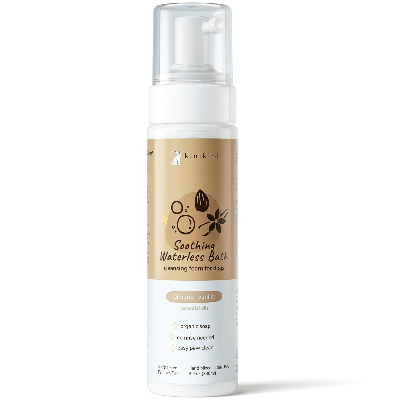 Kin + Kind Soothing Almond+Vanilla Waterless Bath for Dogs