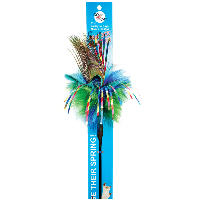 Go Cat Peacock Sparkler Cat Toy Canadian Pet Connection