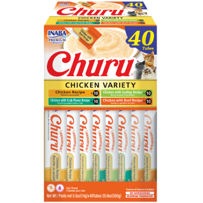 Inaba Churu Chicken Variety Box Cat Treats