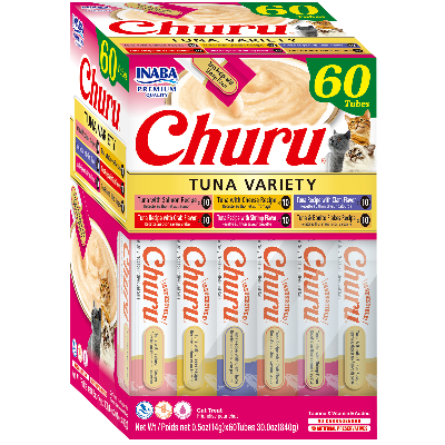 Inaba Churu Tuna Puree Variety Pack Cat Treats
