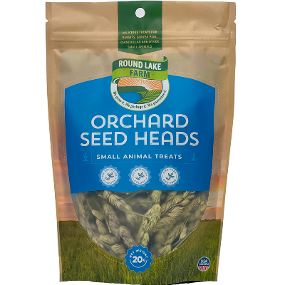 Round Lake Farm Orchard Seed Heads Small Animal Treats