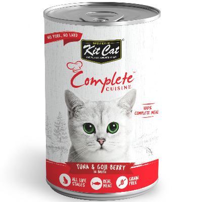 Kit Cat Complete Tuna and Goji Berry Canned Cat Food