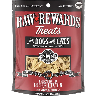 Northwest Naturals Beef Liver Freeze Dried Pet Treats