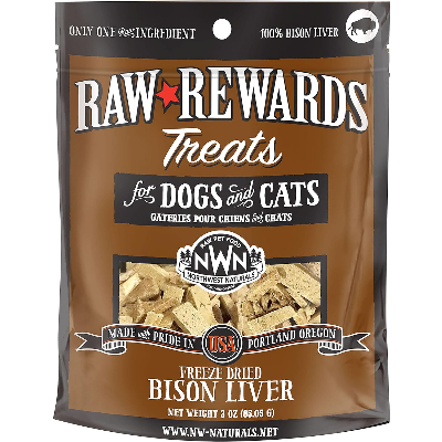 Northwest Naturals Bison Liver Freeze Dried Pet Treats