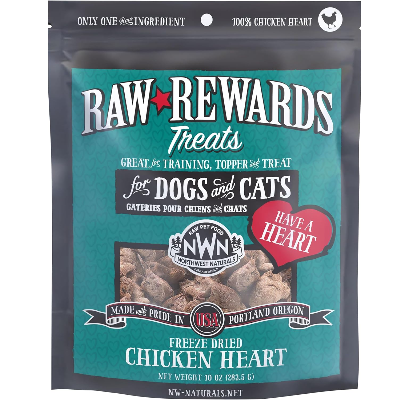 Northwest Naturals Chicken Heart Freeze Dried Pet Treats