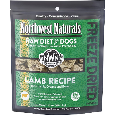 Northwest Naturals Lamb Nuggets Freeze Dried Dog Food