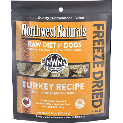 Northwest Naturals Turkey Nuggets Freeze Dried Dog Food