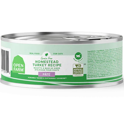 Open Farm Homestead Turkey Grain-Free Canned Cat Food