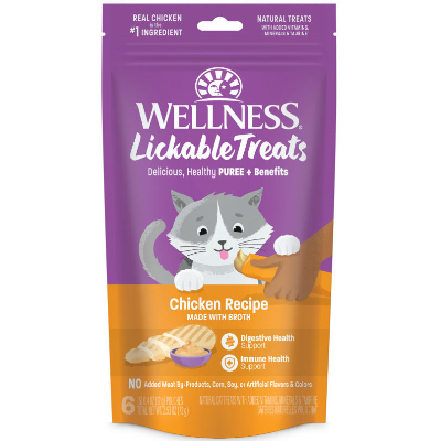 Wellness Chicken Lickable Cat Treats Canadian Pet Connection