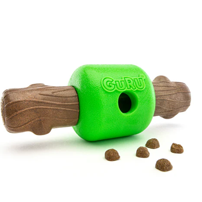 Guru Spin & Treat Stick Dog Toy