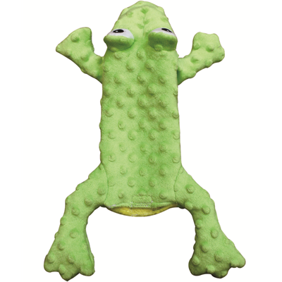 Spot Skinneeez Extreme Stuffer Frog Stuffless Dog Toy