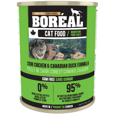 Boreal Cobb Chicken and Canadian Duck Grain Free Canned Cat Food