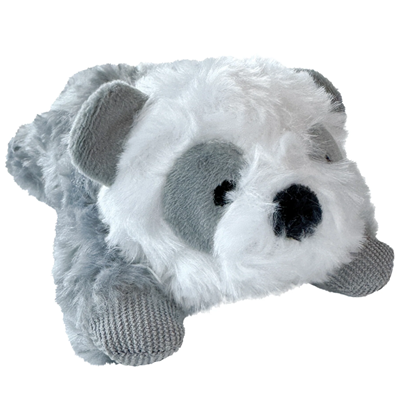 foufouBrands fouFit Laydown Plush Panda Dog Toy