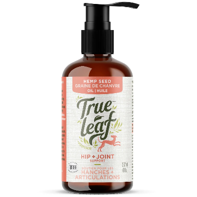True Leaf Hip and Joint Support Hemp Seed Oil Dog Supplement