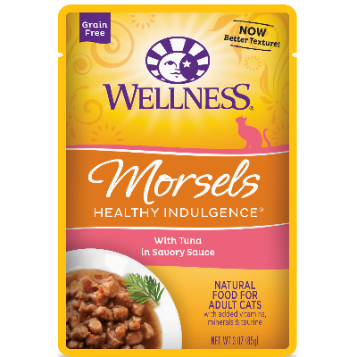 Wellness Morsels Healthy Indulgence Tuna Wet Cat Food