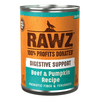 Rawz Digestive Support Beef & Pumpkin Wet Dog Food