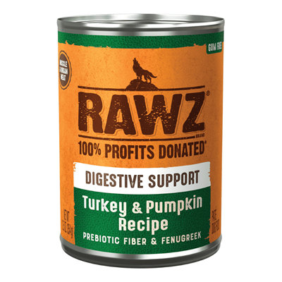 Rawz Digestive Support Turkey and Pumpkin Grain Free Wet Dog Food
