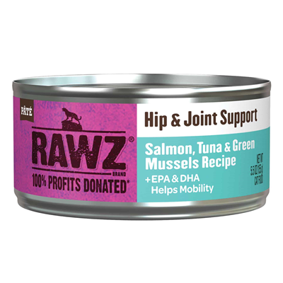 Rawz Hip and Joint Support Salmon and Tuna Canned Cat Food