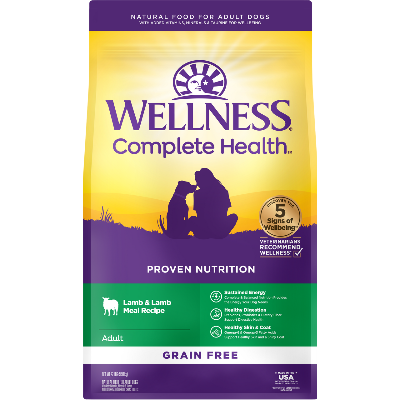 Wellness Complete Health Lamb Grain Free Dry Dog Food