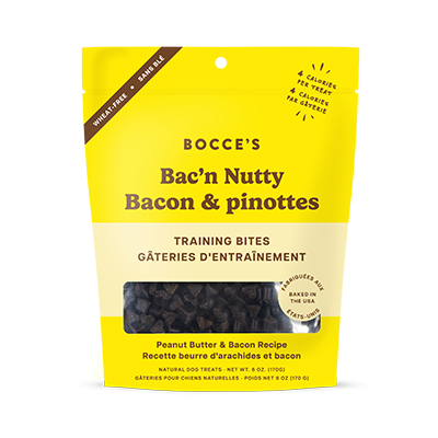 Bocce's Bakery Bac'n Nutty Dog Training Bites