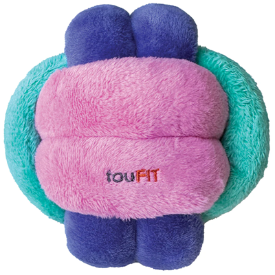 foufouBrands Hide 'n Seek Knotted Snuffle Ball Dog Toy